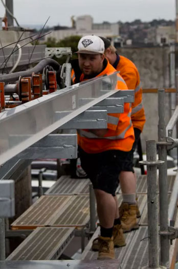 Electrical team member
